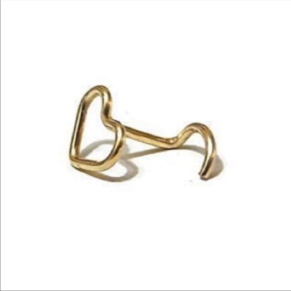 ❌❌SOLD❌❌💎🆕2-Heart Shaped Nose Screw - Picture 4 of 8